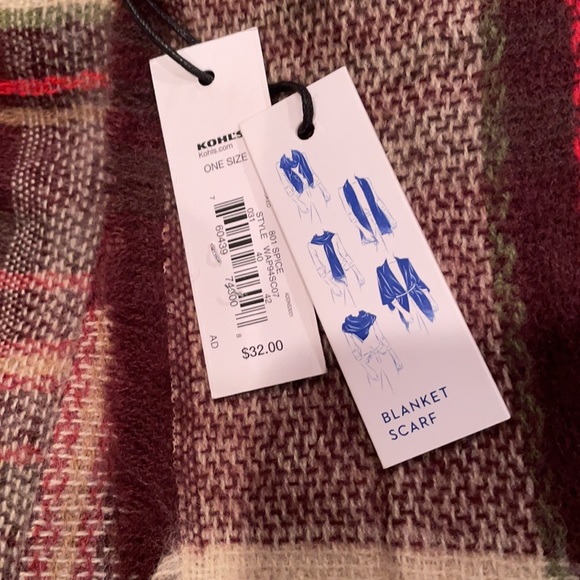 Apt 9 plaid blanket scarf - Picture 3 of 6